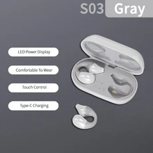  2022 NEW Bone Conduction Earphone Bluetooth 5.2 Ear Clip on Ear Earring Wireless Headphones Sports Headsets Ear Hook with Mic 