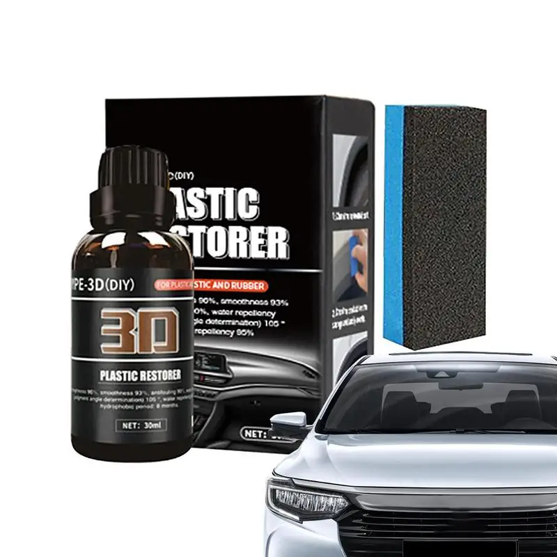 Trim Restorer Per Auto Uv Blocking Trim Restorer Rivestimento In Ceramica Auto Ripristino Liquido Finitura Protettiva Soluzione Di Ripristino Dell'Aut