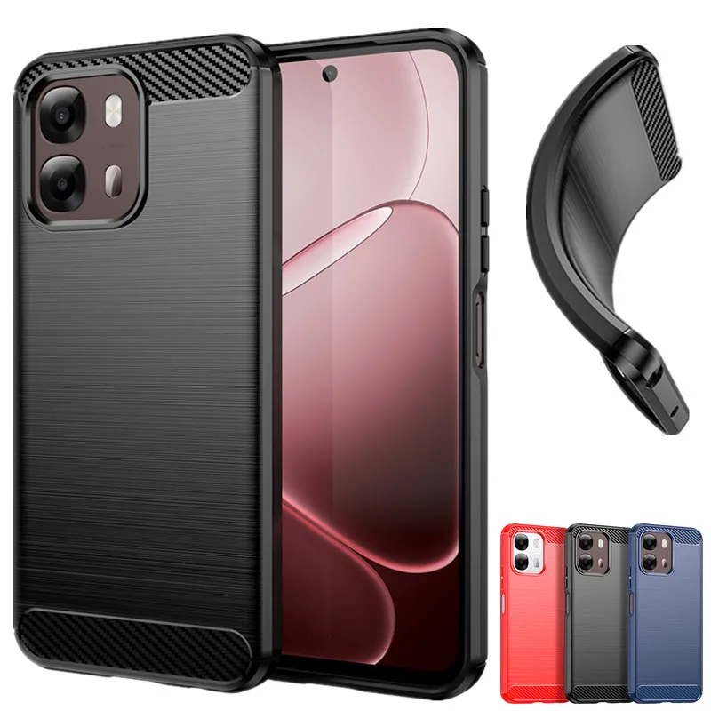 Wire Drawing Flexible TPU Shockproof Protective Case