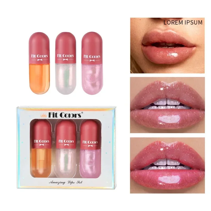 Mini Capsule Liquid Lip Blam Moisturizing Transparent Color Changing Lip Plumping Oil Mirror Jelly Plumping Lips Gloss Cosmetic lip balm lip gloss lip makeup lip glaze lip tint lip oil lip stain lip lacquer lip plumper