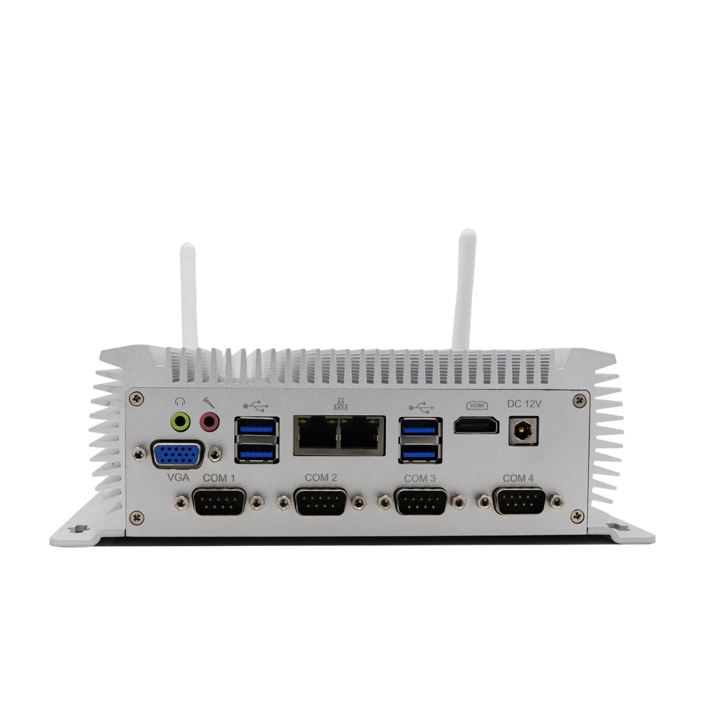 

Fanless eglobal mini desktop pc PXE boot dual nic small computer better laptops hd vga 6com industrial thin client for watchdog