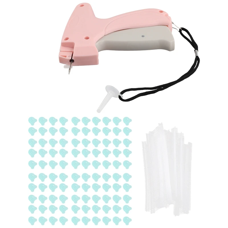 

Tagging Gun-Kit, Tagging-Gun For Clothing, Standard Retail Price Tag Attacher-Gun Kit With 1100 Fasteners
