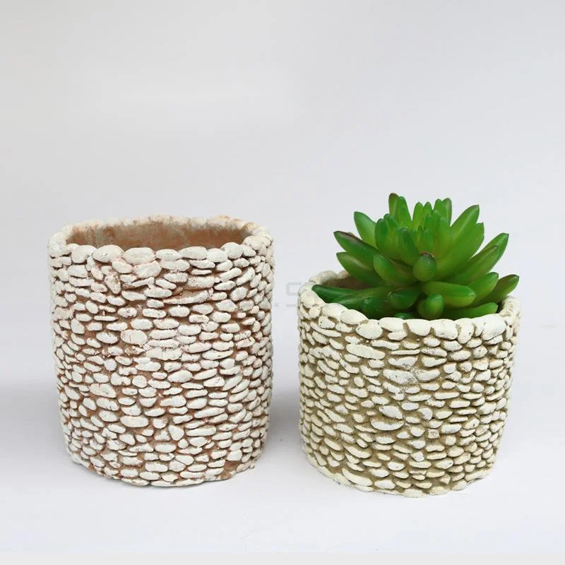 CementStoneSucculentFlowerPotDesktopFlowerPot3DVaseConcrete