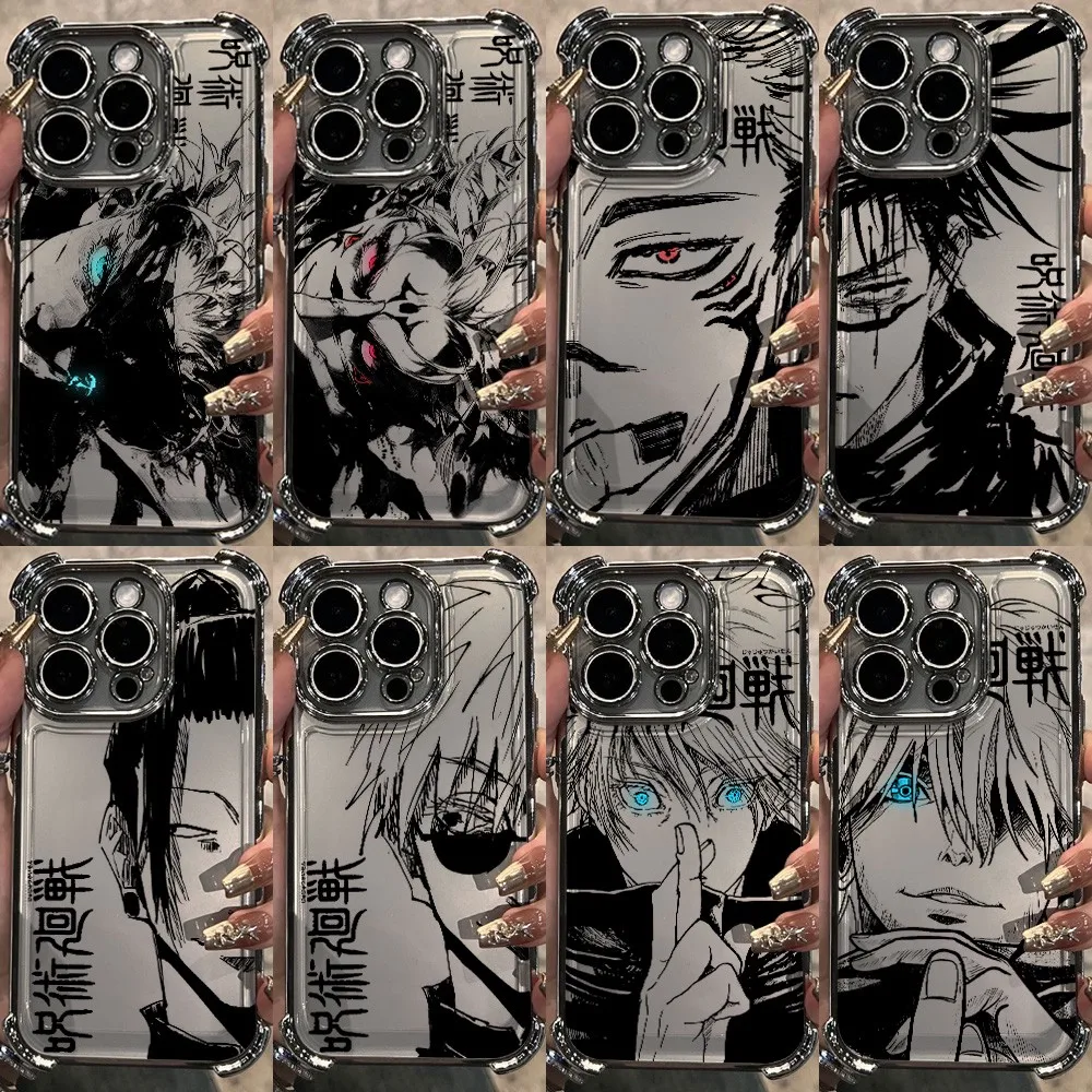 Anime Jujutsu Kaisen Gojo Plating Phone Case