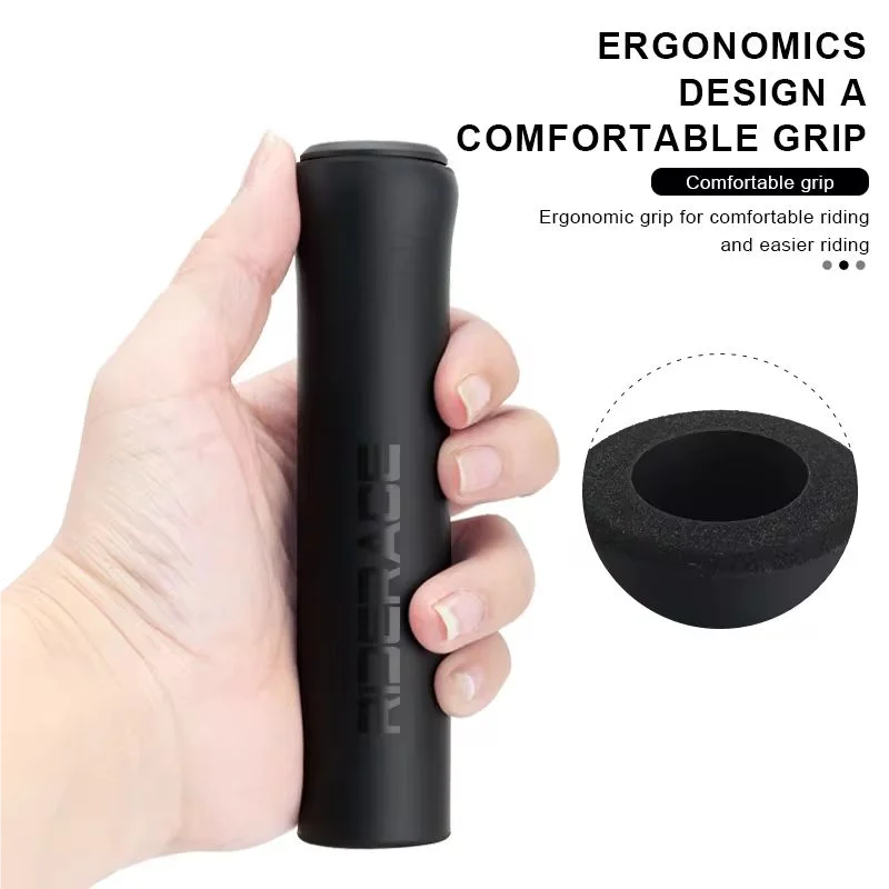 Bicycle Grips For MTB Mountain Bike Handlebar Cover Anti-skid Shock-absorbing Scooter Road Cycling Silicone Sponge Soft