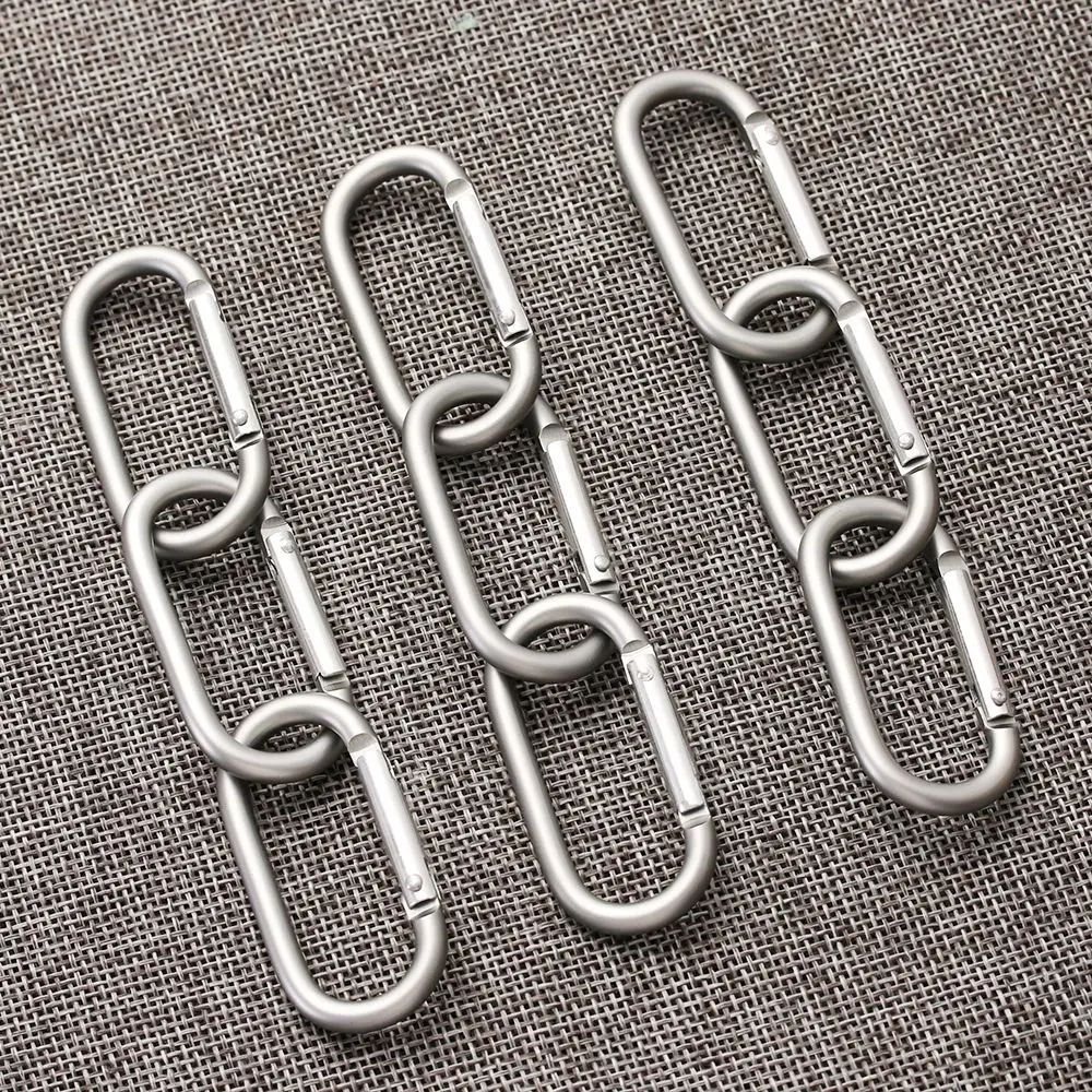 Carabiner Hook Keychain Camping Survival Gear Set