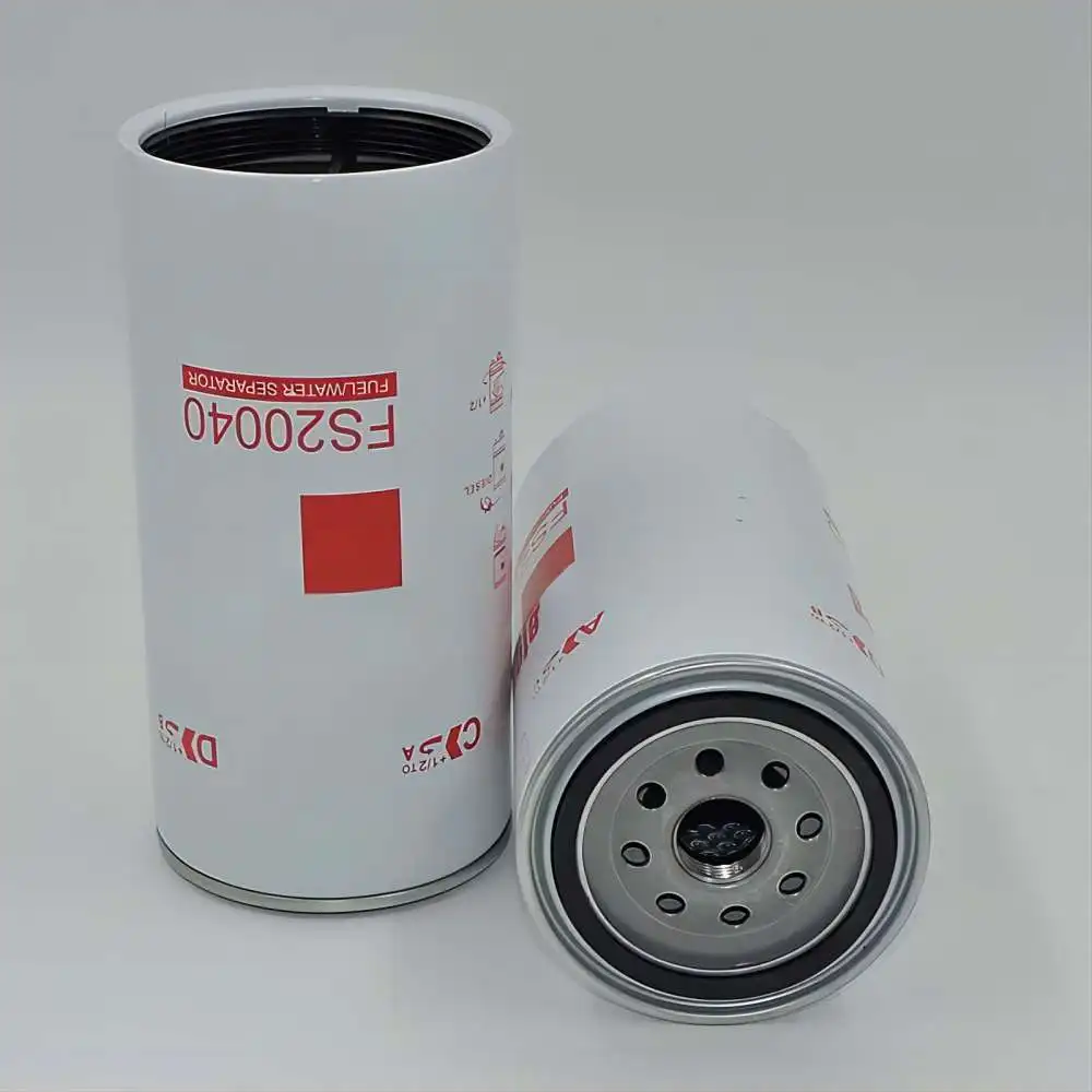 FS20040 Fuel water separator Compatible with INTERNATIONAL Truck Engine,Replace LT HX HV RH Prostar and late 9900 Cummins FleetG
