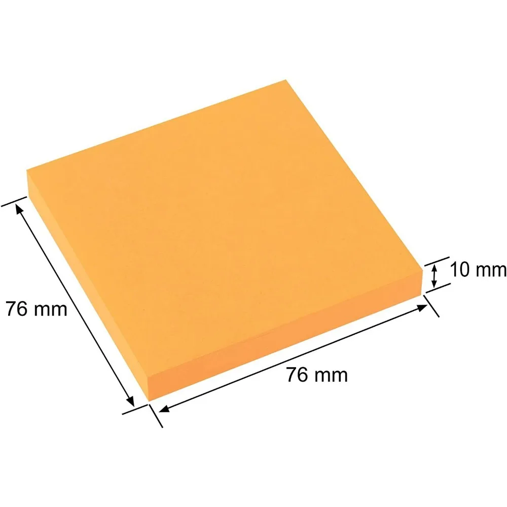 8 Pack Sticky Notes 3x3 Inches Bright Colors Self Stick Pads For Home 82  Sheets