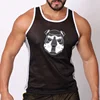 CB13 Kennel Club Men's Mesh Tank Top Spitfire Bandit Vest Bodybuilding Sleeveless Shirt Fitness Wear Clothing 1