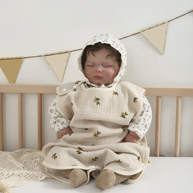 Sacco a pelo neonato garza-cotone gilet indossabile sacco a pelo fornitura  per la scuola materna del bambino - AliExpress
