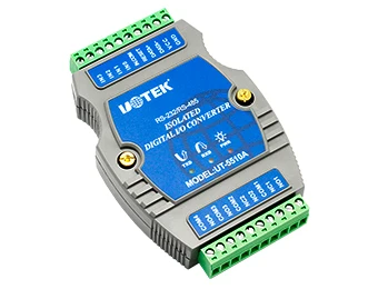

Digital 4-channel opto-electronic isolation input, 4-channel relay output I/O controller UT-5510A
