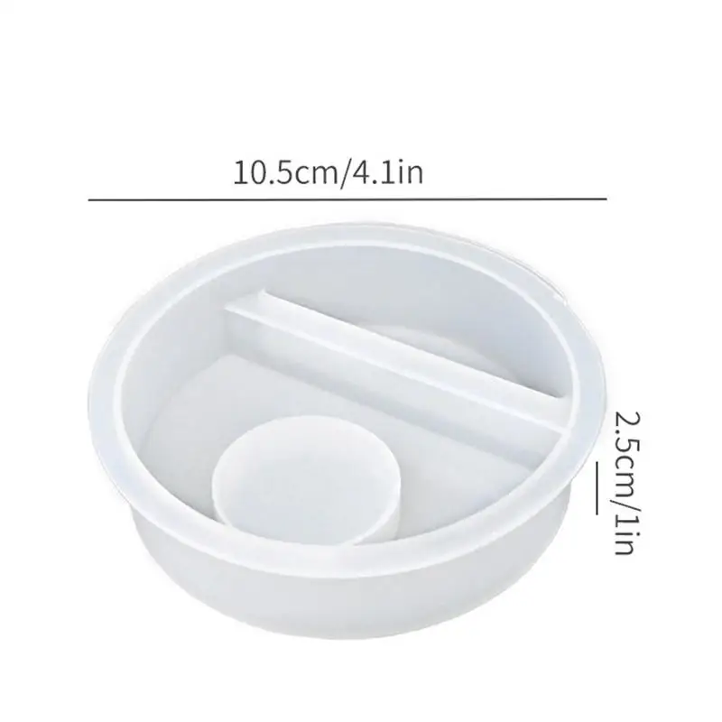 Christmas Series Candle Holder Silicone Mold DIY handmade 3D Gypsum Crafts Tea Light Candlestick Ornament Resin Mould Home Decor