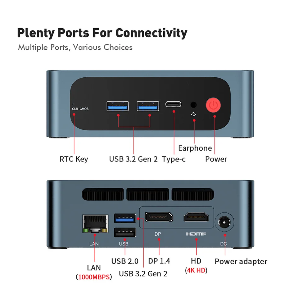 TRIGKEY ミニPC AMD Ryzen 7 5800H （値下げ対応中） Amazon | TRIGKEY