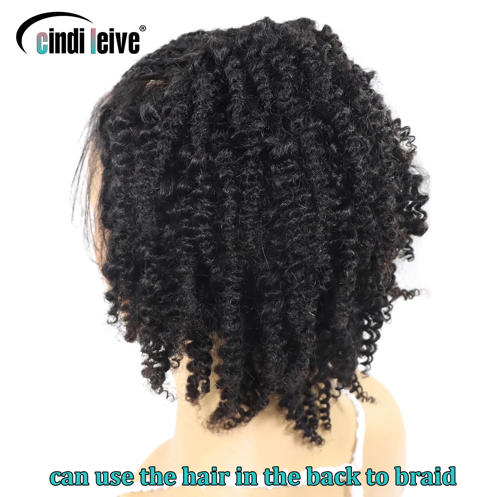 Braided Full Lace Human Hair Wigs Kinky Curly Short Bob For Women Brazilian Remy Glueless Baby Hair Around Pre Plucked
