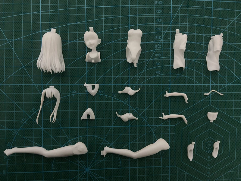 130mm Scale Die-cast Resin Figure Model Assembly Kit Nagatoro Classmate Swimsuit Character Model Assembly Toy Unpainted 3