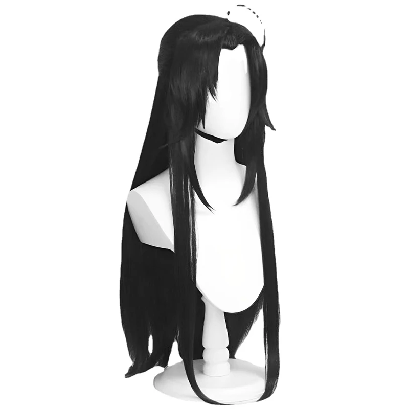 Yiling Patriarch Wig Anime Mo Dao Zu Shi Cosplay Grandmaster of Demonic Wei Wuxian Cosplay Ancientry Wig For Halloween Party