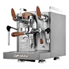 Gemini Penguin Commercial Semiautomatic Italian Coffee Machine CRM3124G Milk Tea Shop Onsite Grinding Coffee Steam Machine 5