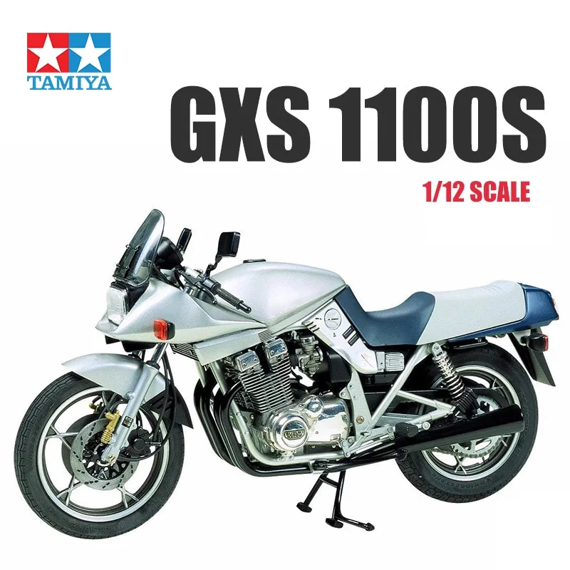 Tamiya 14010 1/12 Suzuki Gsx1100S Katana Racing Motorcycle Handmade Moto Hobby Toy Plastic Model Building Assembly Kit