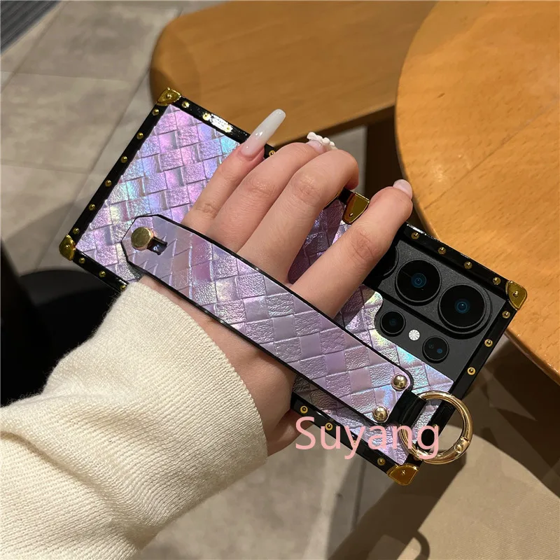 Braided Wrist Strap Phone Case For Iphone 17 Pro Max 16 15 14 13_voghion.com