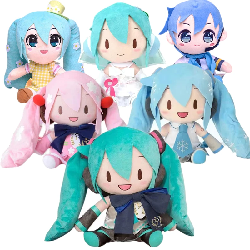Peluche De Hatsune Miku Snow – Muñeca De 30 Cm De Felpa Súper Suave, Peluche De Anime Para Niñas Y Niños, Regalo De Cumpleaños