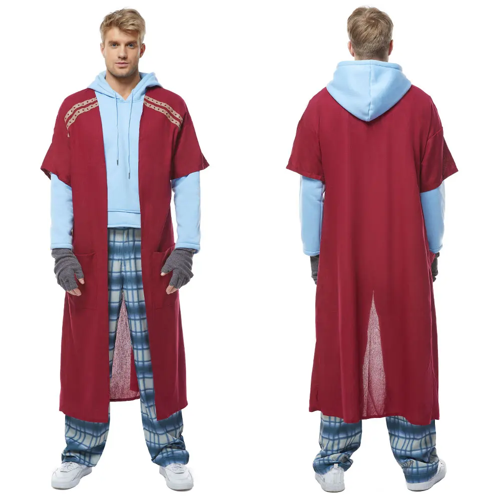 Fat Thor Cosplay Costume Full Set Outfit Adult Men Women Carnival