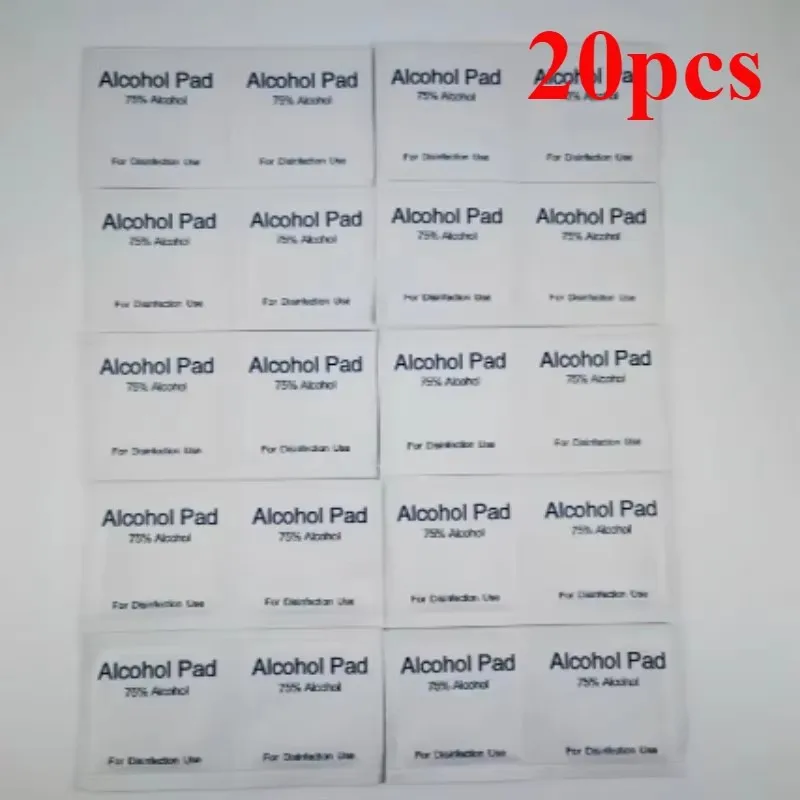 סבוני אלכוהול לחיטוי עור 75% פצעים, נוחים לנשיאה בחוץ לספורט חיוני תיבת עזרה ראשונה