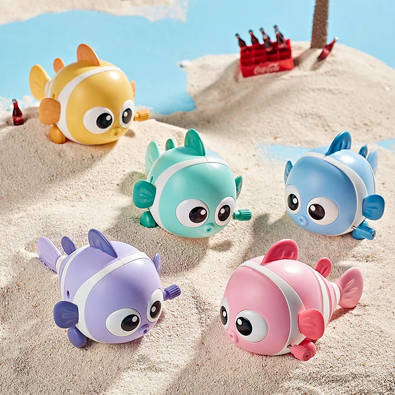 

Children's Toys Clockwork Clownfish Clockwork Caterpillars That Move and Run Baby Chains Clockwork Small Toys with Strings