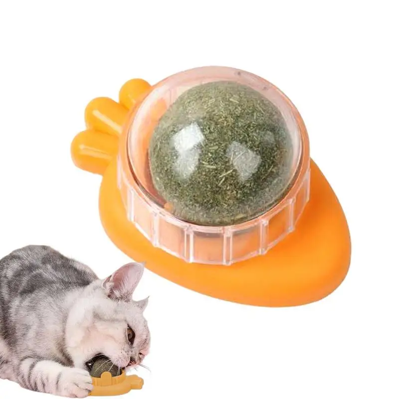 

Catnip Balls For Cats Wall Cat Nips Organic Ball Edible Kitten Toys Interactive Cat Lick Toy Indoor Cat Toy Relieve Cat Anxiety