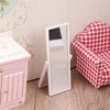 1:12 Dollhouse Miniature Simulation Full Length Mirror Model Furniture Accessories For Dolls House Decoration Kids Toys 2