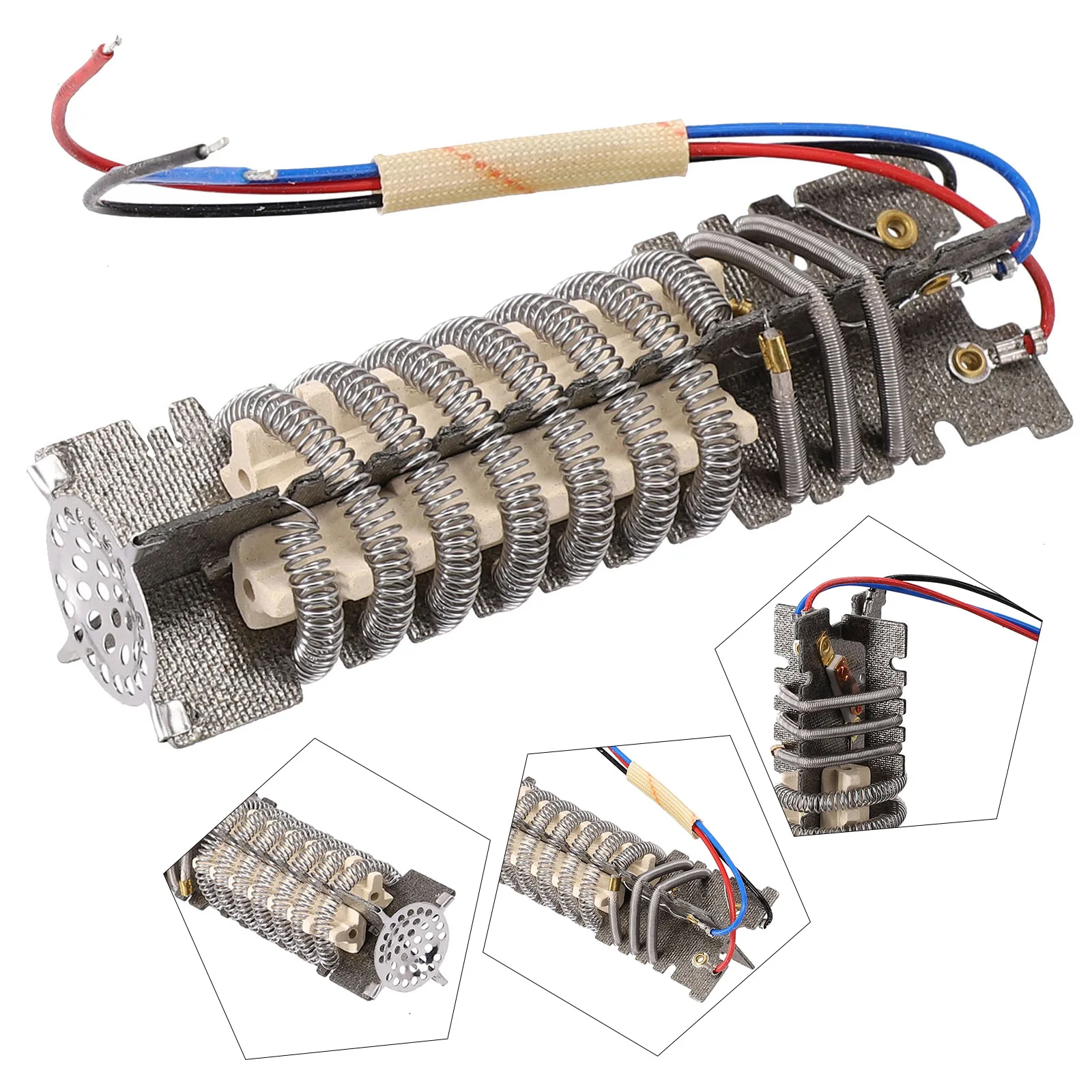 Heating Core Heating Element Ceramic Heater Core Hot Air Rework Machine Repair Tool Soldering Three Wires