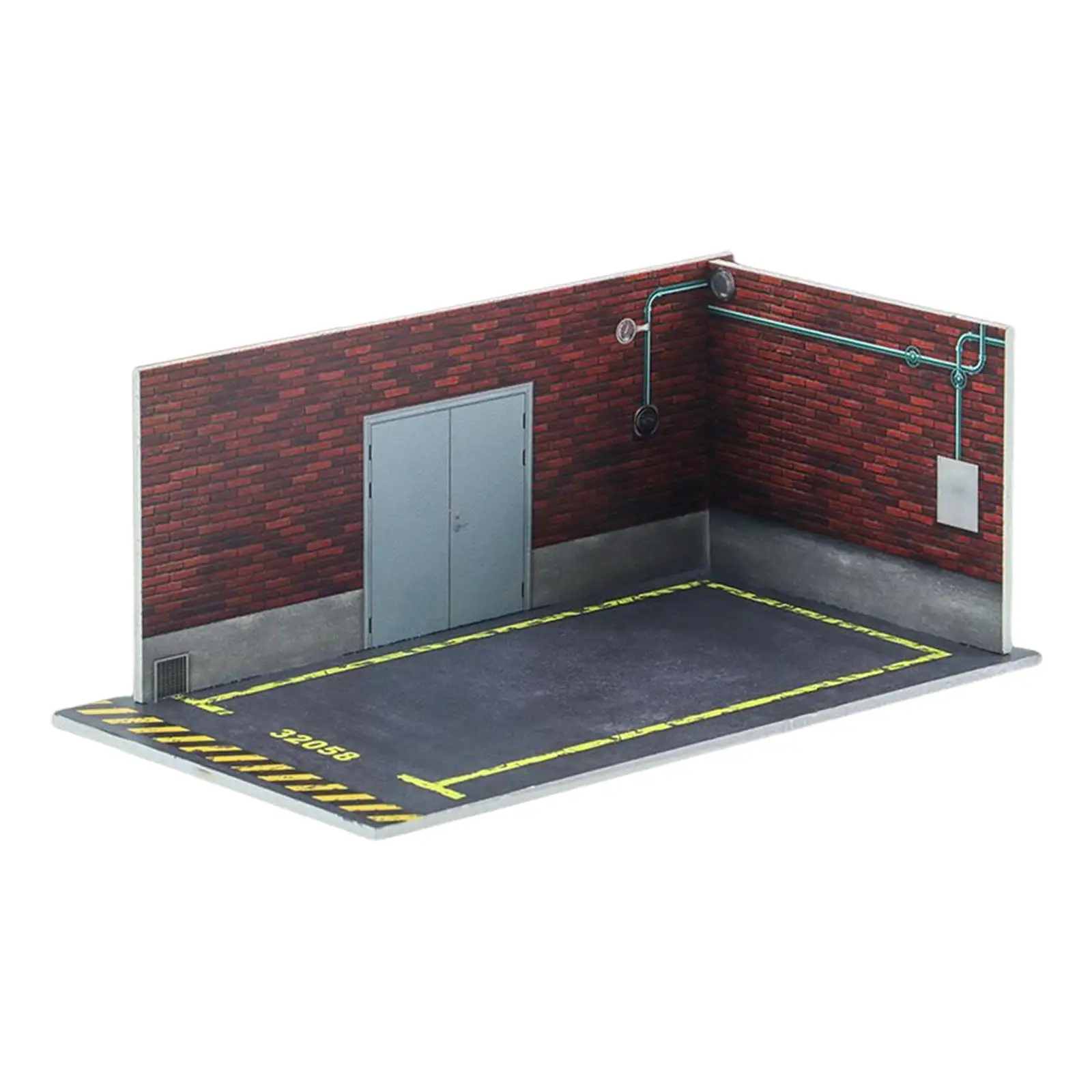 1/32 Scale Parking Lot Underground Garage for Diecast Car Model Diorama 5