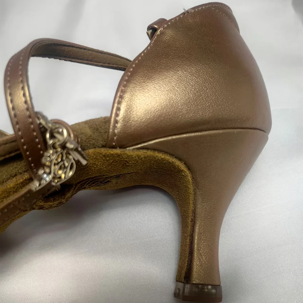 TOP BDDANCE Latin Dance Shoes Authentic Lady Adult BDSALSA Professional Ballroom Upgrade BD Highest Quality Heel Cover 6