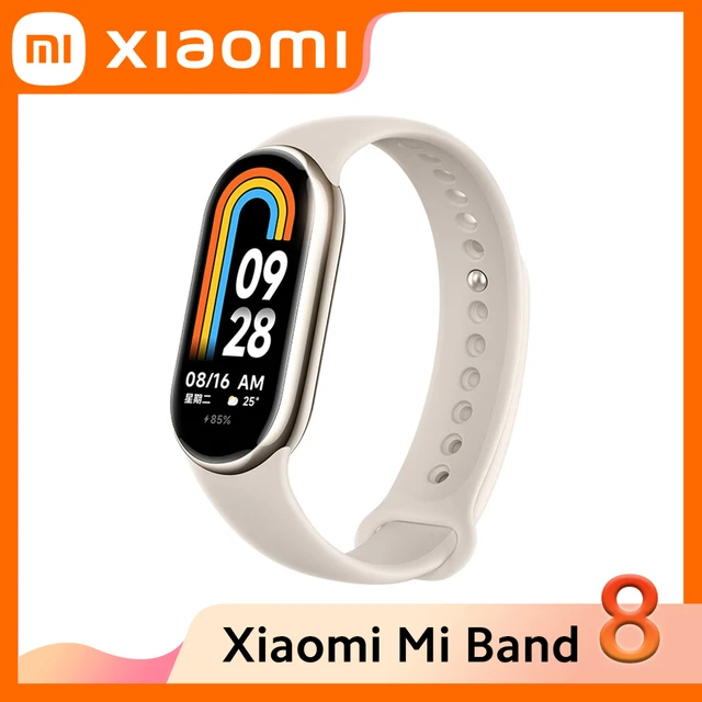 Xiaomi Mi Band 8 Smart Bracelet 1.62 AMOLED Screen Blood Oxygen Fitness  Tracker Bluetooth 5AM Waterproof