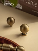 Santaya มือจับตู้ครัว ตู้เสื้อผ้า ลิ้นชัก มือจับเฟอร์นิเจอร์ สีบรอนซ์ 3