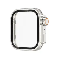 Ultra Case with Tempered Glass PC Bumper for Huawei Watch Fit 3 (Starlight)