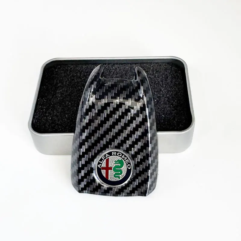 Alfa Romeo Luxury Car Key Cover Replacement - Premium Leather Finish