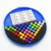 Classic Puzzle Pyramid Plate 174 Challenges  IQ Pearl Logical Mind Game Brain Teaser Beads for Children Educational  Toys 1