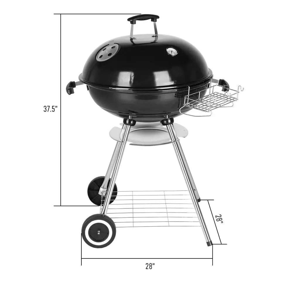 28 inch Charcoal Grill 2