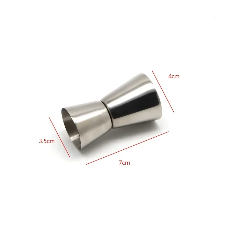 15-30ml Silver Black Rose Gold Double Jigger 4 Colour Measure Cup Cocktail Drink Wine Shaker Stainless Bar Accessories