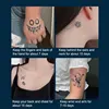 30pcs Semi Permanent Cartoon Herbal Tattoo Stickers For Women's Waterproof Disposable Water Transfer Printing Stickers 6