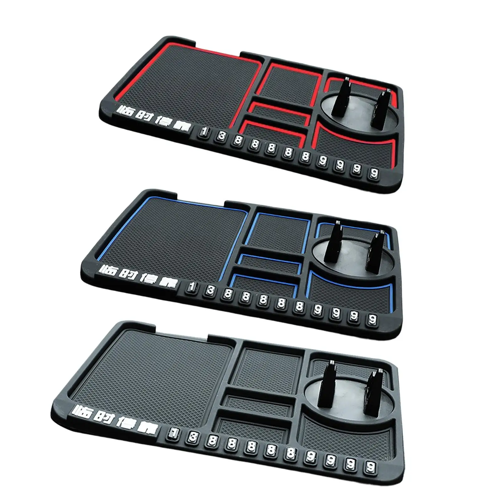 Universal Car Dashboard Anti-Slip Mat Silicone Sticky Anti-Pad