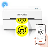 Bluetooth Thermal Label Printer, 130B Wireless 4x6 Shipping Label Printer for Shipping Packages Small Business Office or Home 1