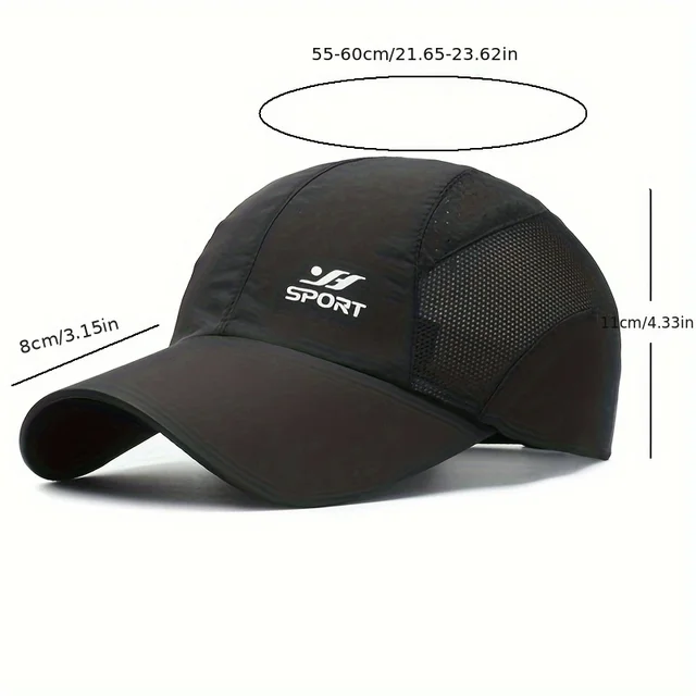 Stay Protected in Style: UV Protection Baseball Cap with Quick-Drying Soft Top, Breathable Strapback for Hiking, Fishing & Outdo 6