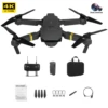 4K Eachine E58 Drone WIFI FPV With Wide Angle Camera Hold Mode Foldable Arm RC Quadcopter X Pro RTF Drone Gifts Dropshipping 1