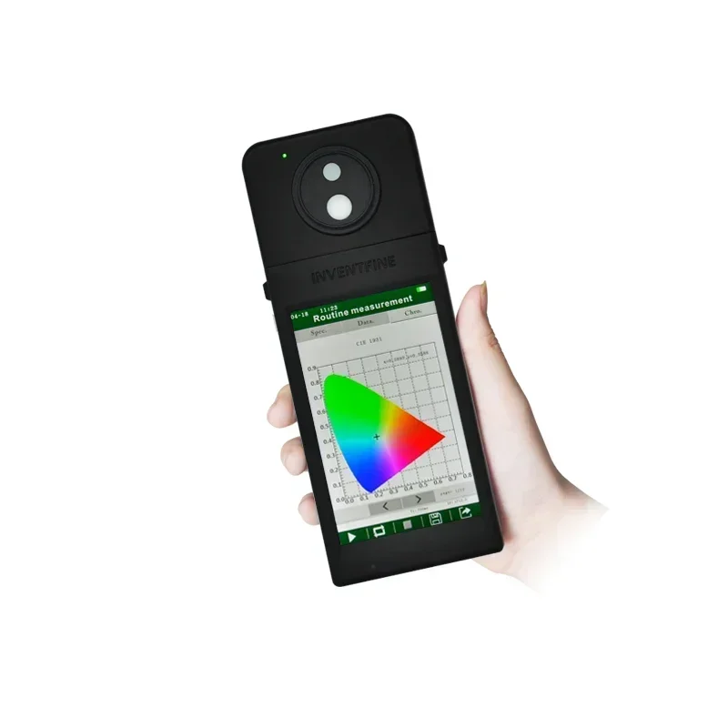 YYHC- -400 Handheld Spectrometer Spectral Irradiance Colorimeter 2