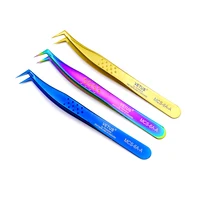 Vetus MCS-6A-A Tweezer Stainless Steel Volume False Eyelash Extension Tweezers Anti-static Eyebrow Fan Lash Premium Tweezer 1