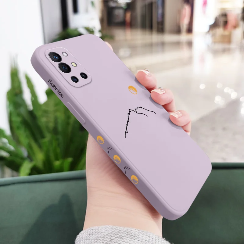 Line Mountain Liquid Silicone Phone Case - Premium Protective Cover