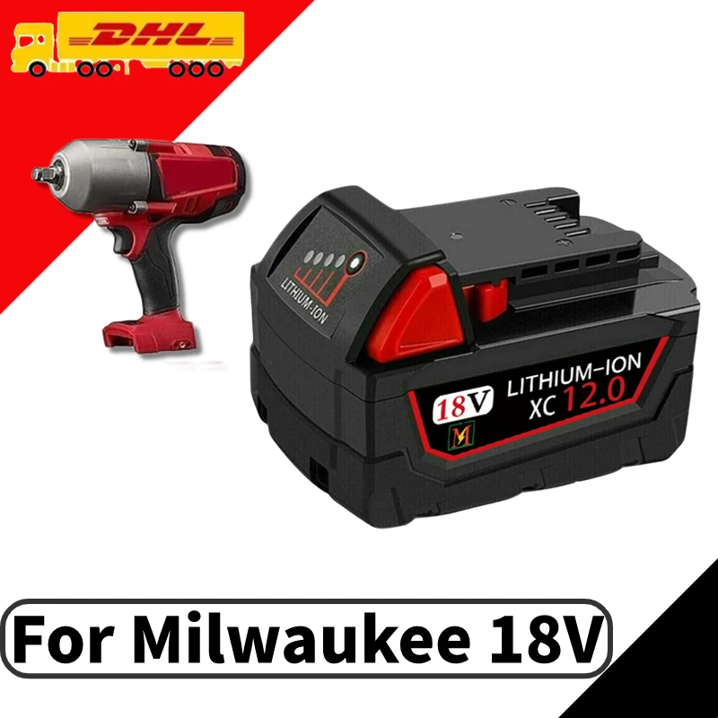 

Original 18V 6.0Ah/9.0Ah For Milwaukee M18 battery 48-11-1815 48-11-1850 2604-22 2604-20 2708-22 2607-22 power Tools Battery