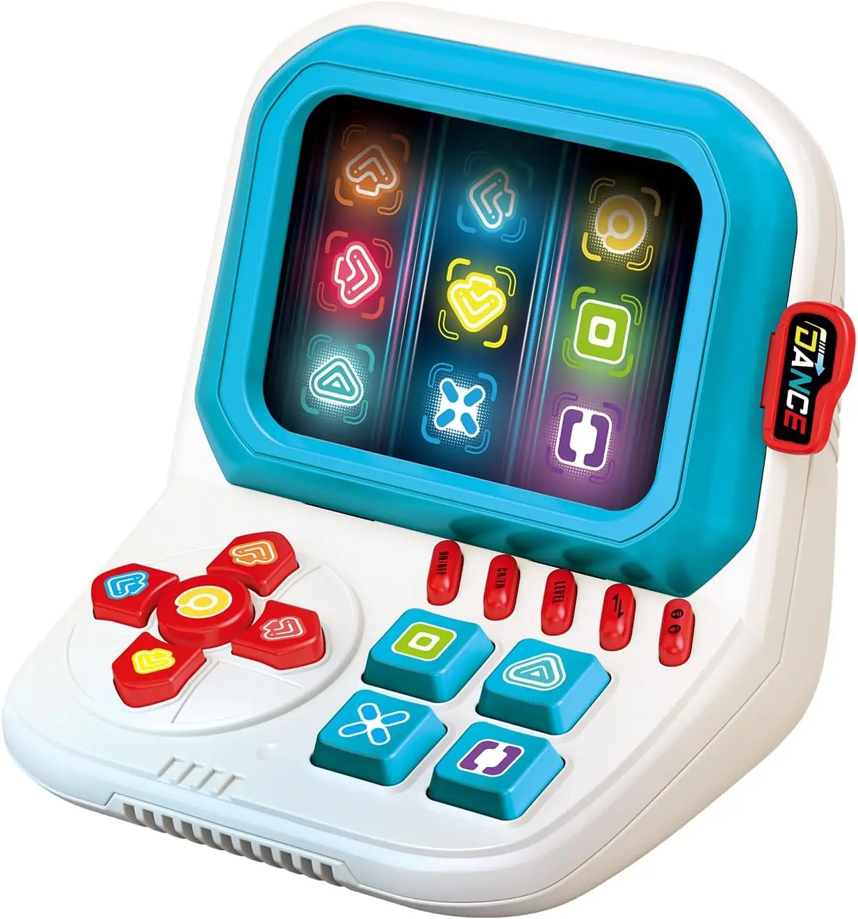 Finger Dance Machine ,Quick Push Pop Game Fast Push toy,3 Modes Handheld Speed Pushing Game,Multi-Player Play, birthday Gifts