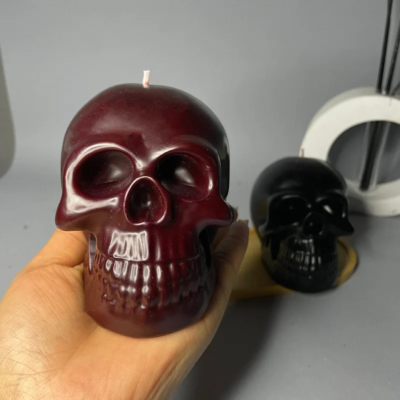 Bright Skull48℃Low Temperature Sexy Candle Popular Couple Wax Drip TrainingSMAdult Sex Toys